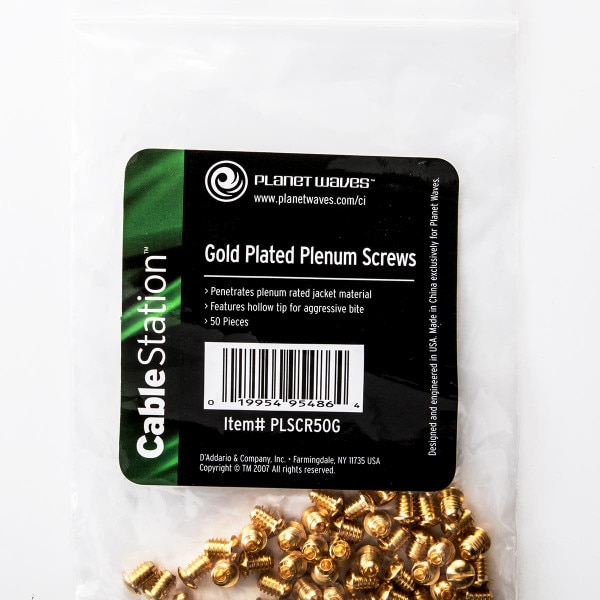 Planet Waves™ Replacement Screws Gold [PLSCR50G]